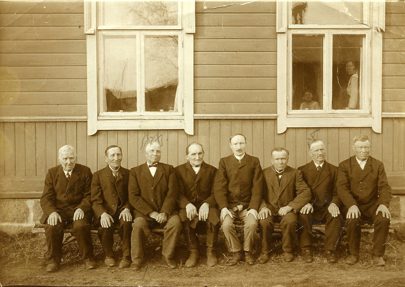 Pukkilan kirkkoneuvosto 1900 luvun alussa
